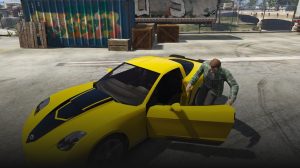 GTA V: Coquette D5 Roof