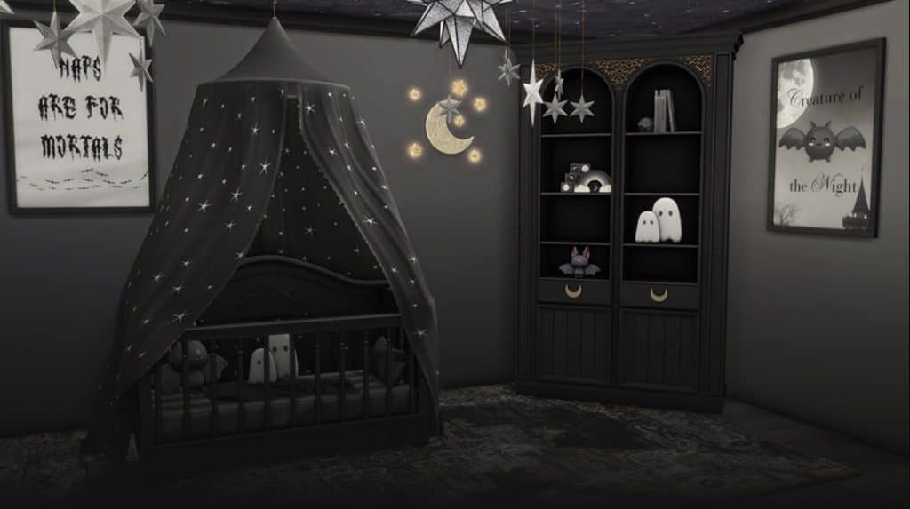 Sims 4: Набір spooky меблів і декору