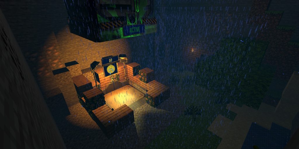 Repo: Minecraft-стиль уровень